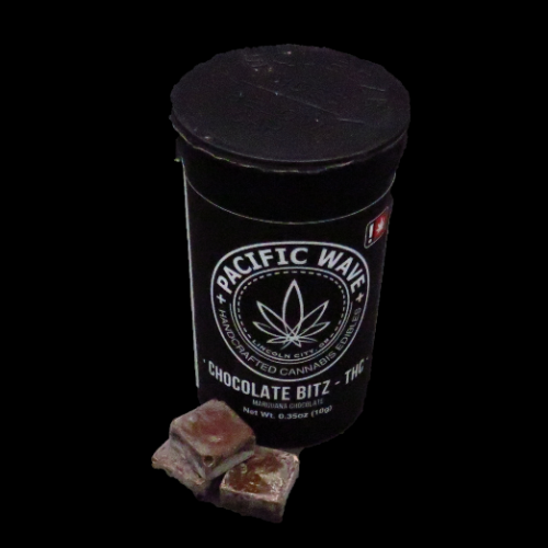 Pacific Wave - 100 mg Chocolate Bitz - Dark Chocolate
